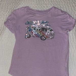 ✨ Gap Kids Sequin Surf Van shirt, M